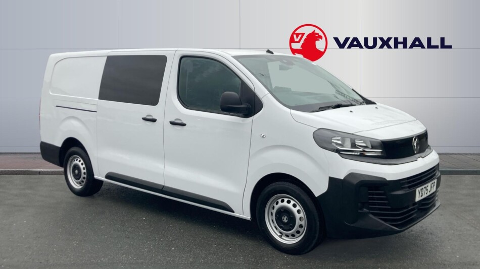 Vauxhall Vivaro L2 Diesel 2.0 Turbo D 145 Prime H1 Double Cab